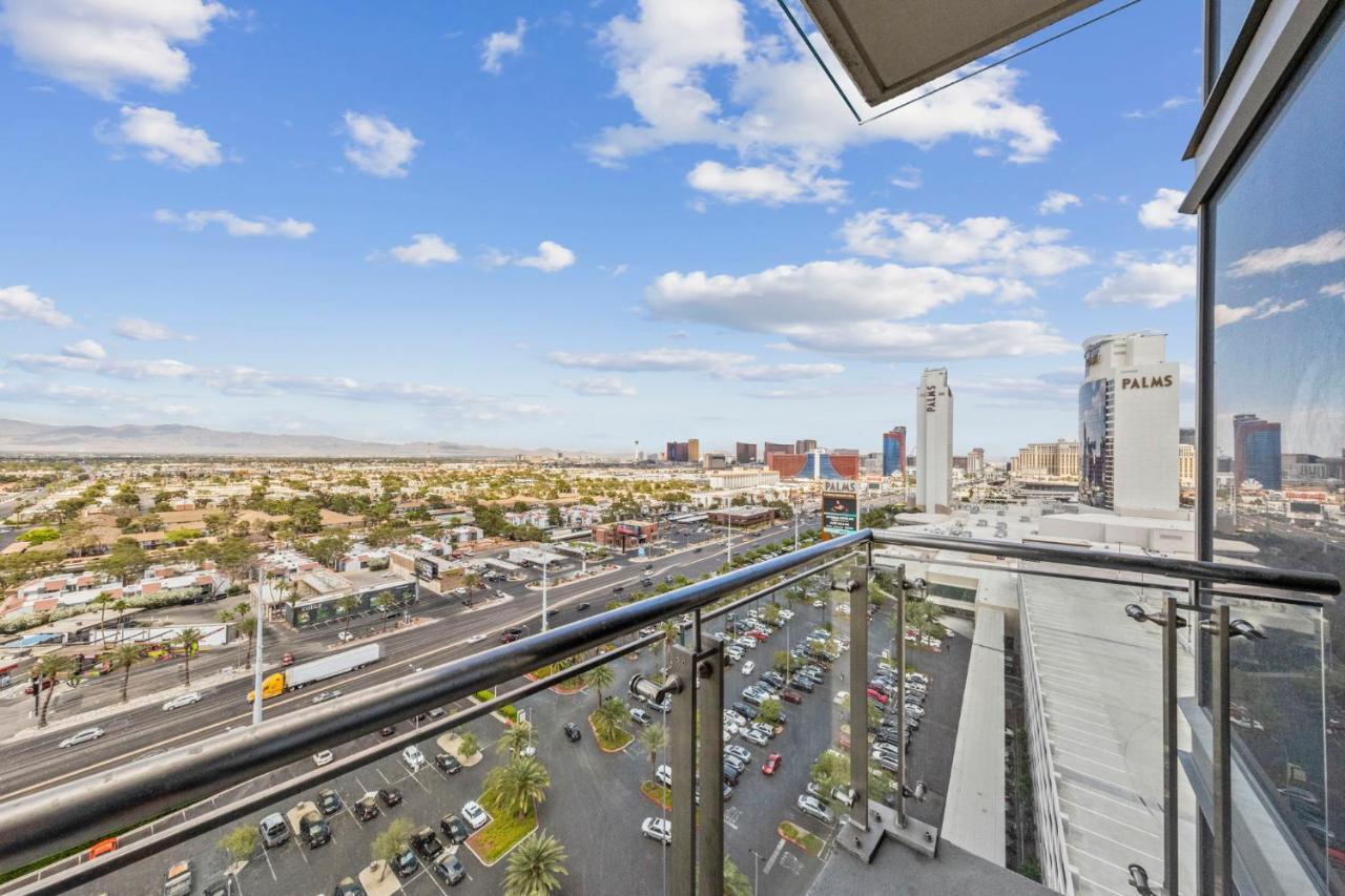 Huge Modern Luxury 17 Floor Panoramic Corner Suite With Open Balcony Las Vegas Buitenkant foto
