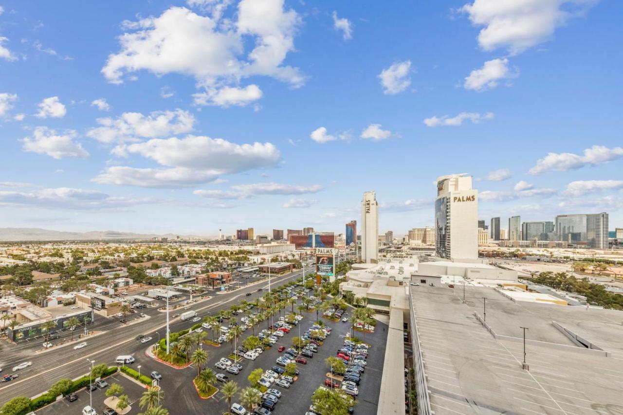 Huge Modern Luxury 17 Floor Panoramic Corner Suite With Open Balcony Las Vegas Buitenkant foto